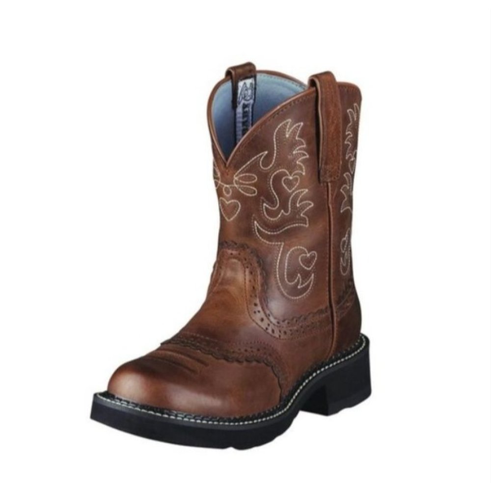 Ariat Fatbaby Saddle Wester Boot Size 6